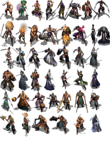 怪物01-武侠类怪物-75组资源完整-幻影资源